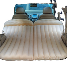 Deluxe Dura-Beam Airbed Twin Fast Inflating Cushion Easy Portability Includes Carry Bag